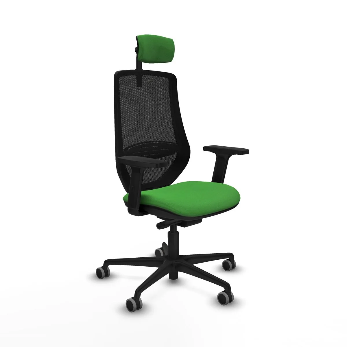 SILLA DE OFICINA PIQUERAS Y CRESPO D036G2W VERDE