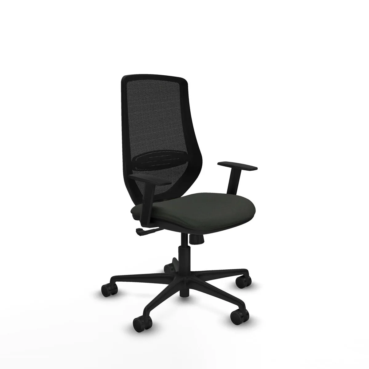 SILLA DE OFICINA PIQUERAS Y CRESPO D036N0W NEGRO