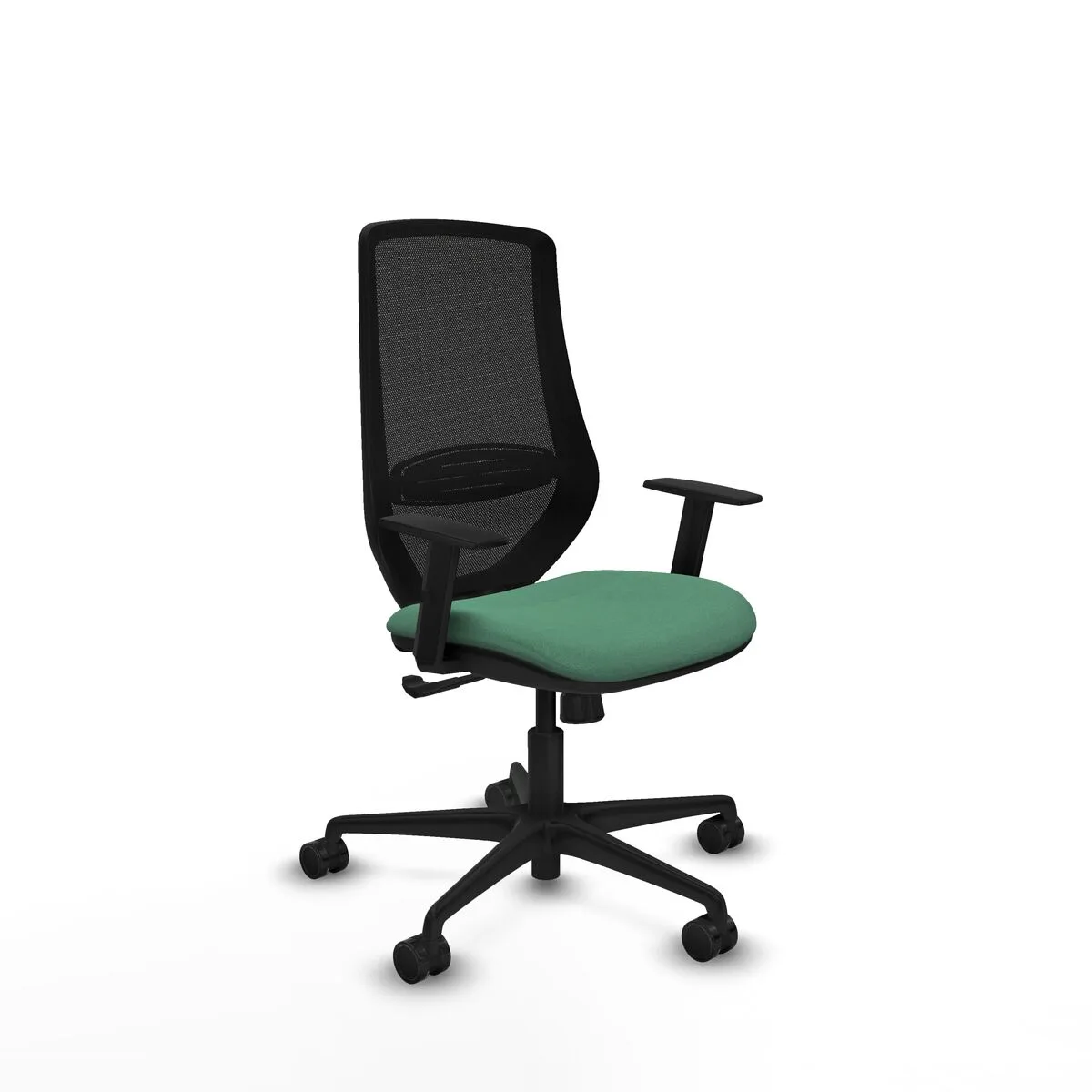 SILLA DE OFICINA PIQUERAS Y CRESPO D036N0W VERDE ESMERALDA