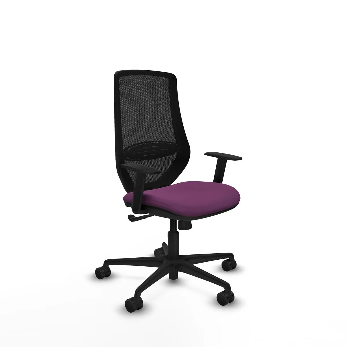 SILLA DE OFICINA PIQUERAS Y CRESPO D036N0W MORADO