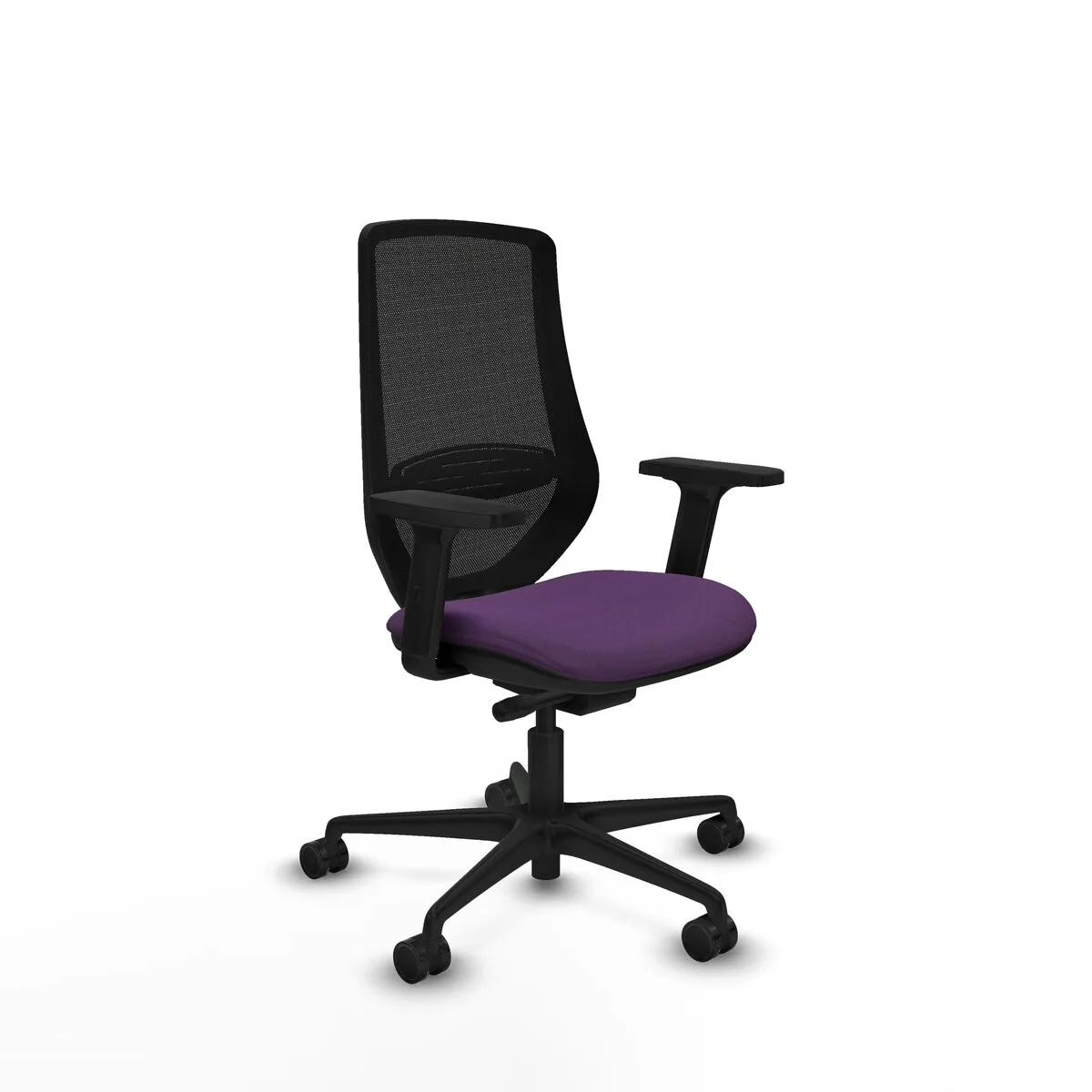 SILLA DE OFICINA PIQUERAS Y CRESPO D036N0W MORADO