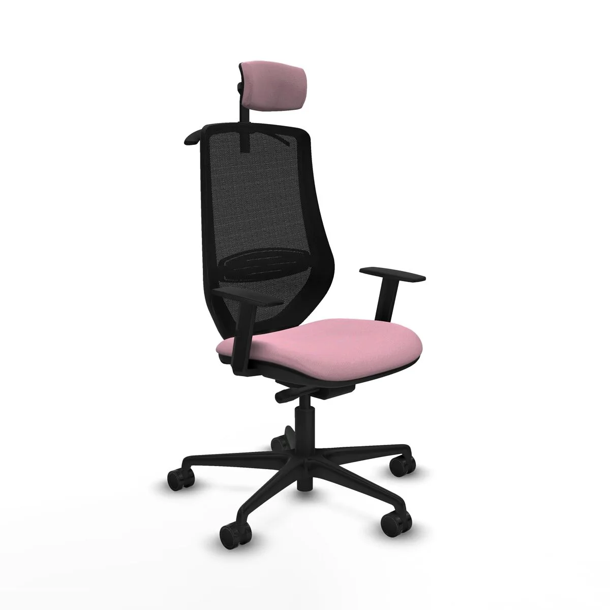 SILLA DE OFICINA PIQUERAS Y CRESPO D036N2H ROSA