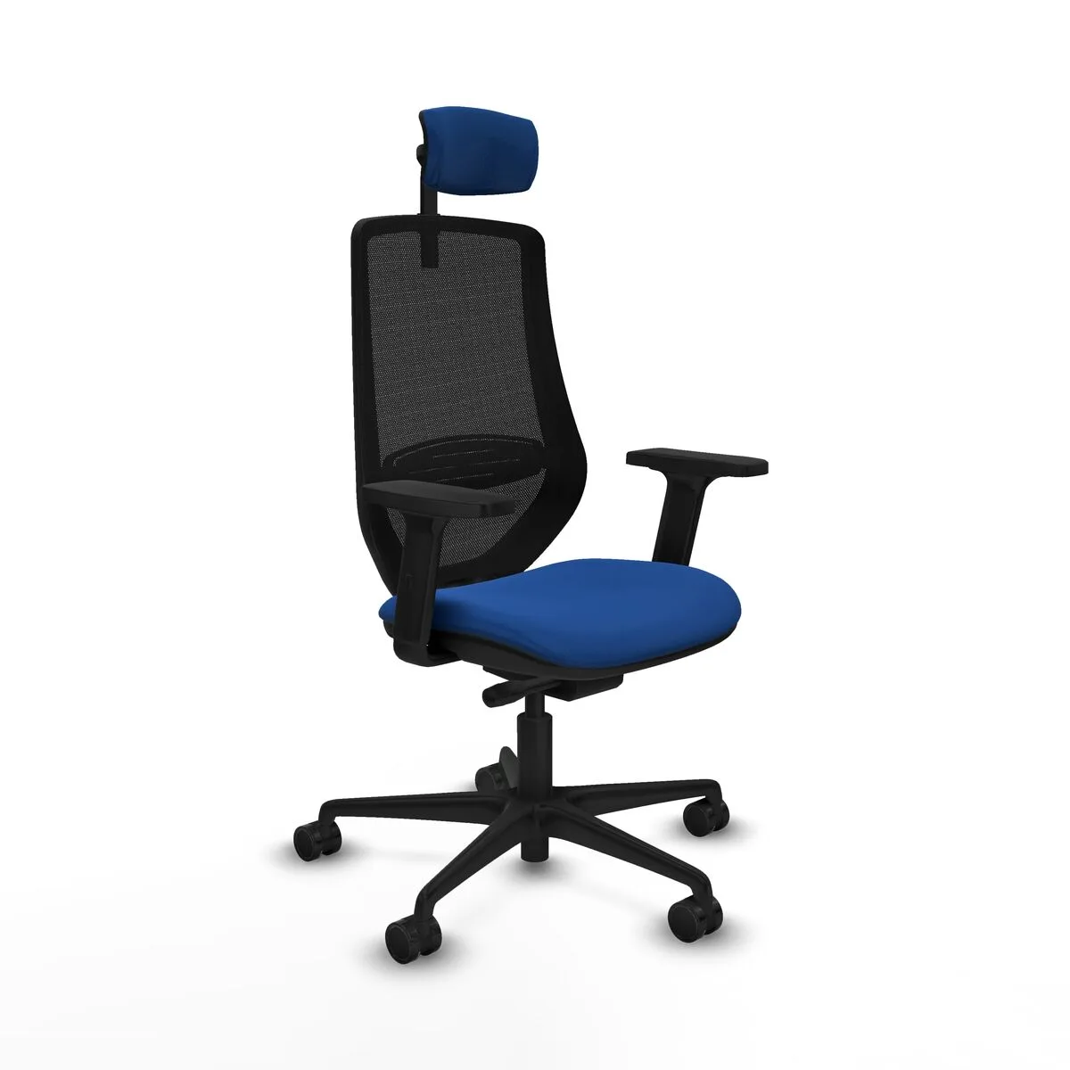 SILLA DE OFICINA PIQUERAS Y CRESPO D036N2W AZUL