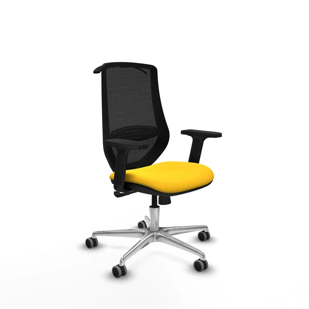 SILLA DE OFICINA PIQUERAS Y CRESPO D086G0H AMARILLO