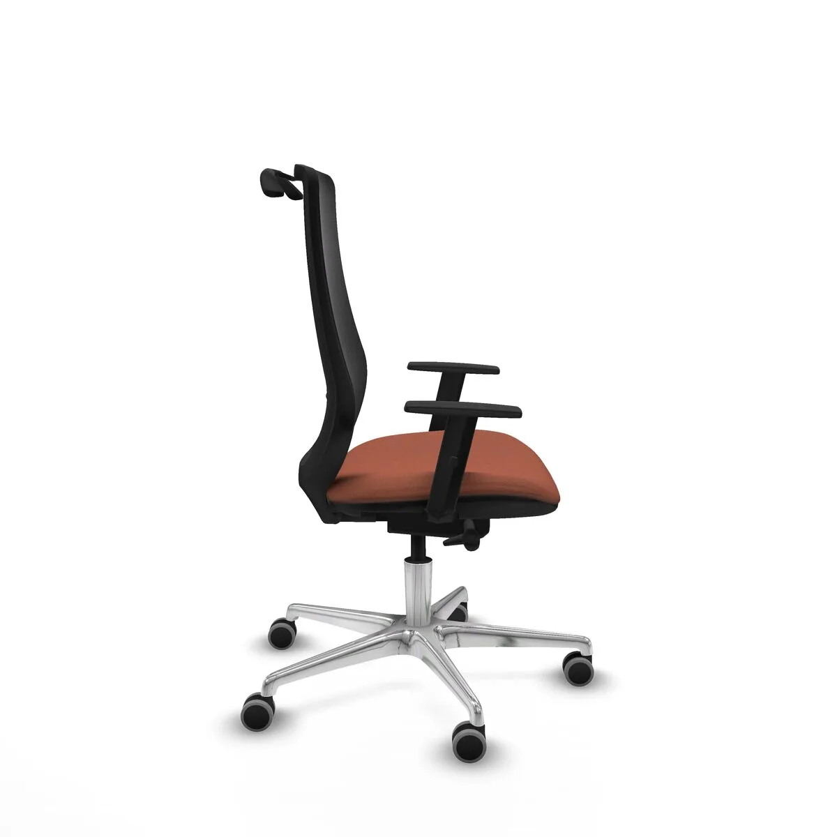 SILLA DE OFICINA PIQUERAS Y CRESPO D086G0H MARRÓN NEGRO