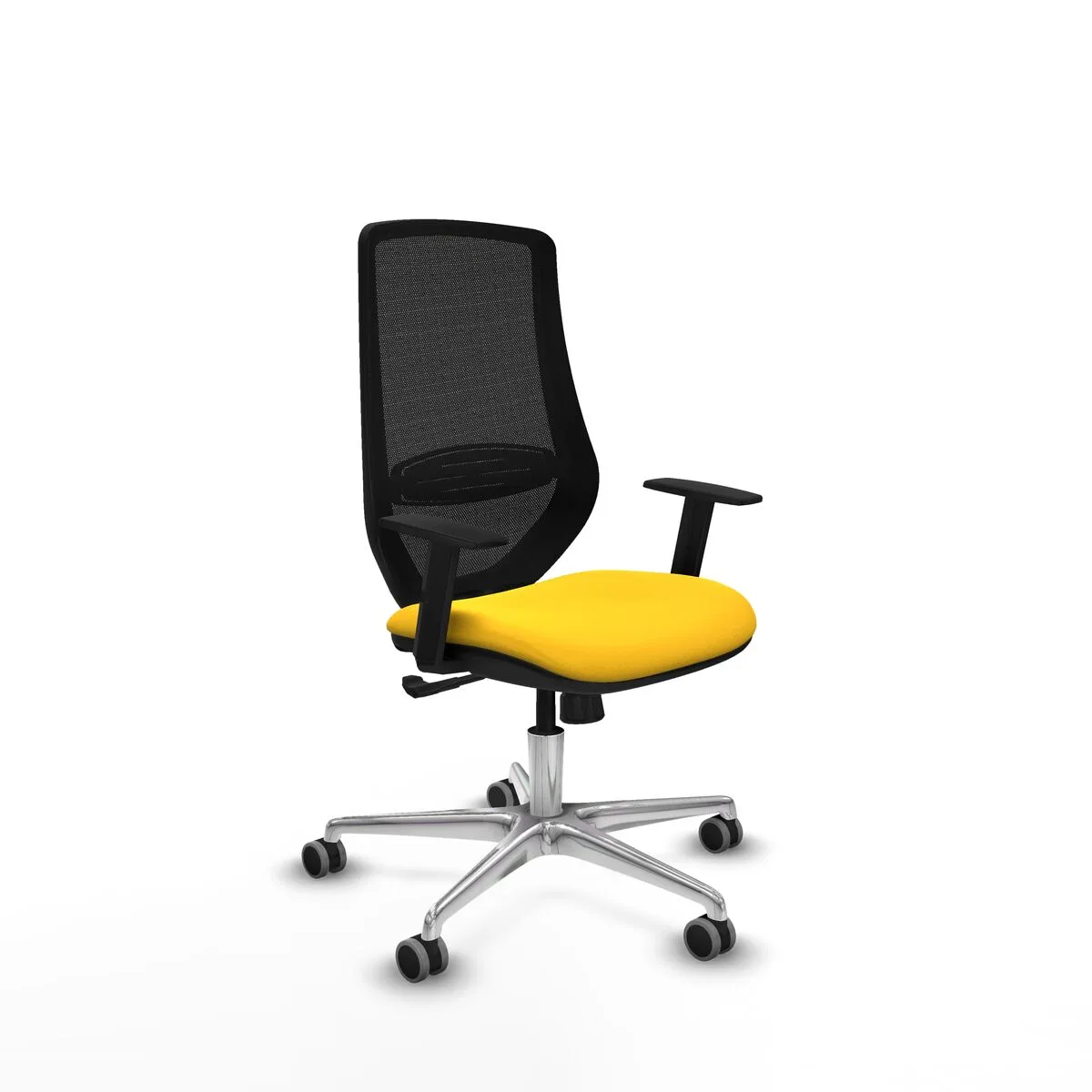 SILLA DE OFICINA PIQUERAS Y CRESPO D086G0W AMARILLO