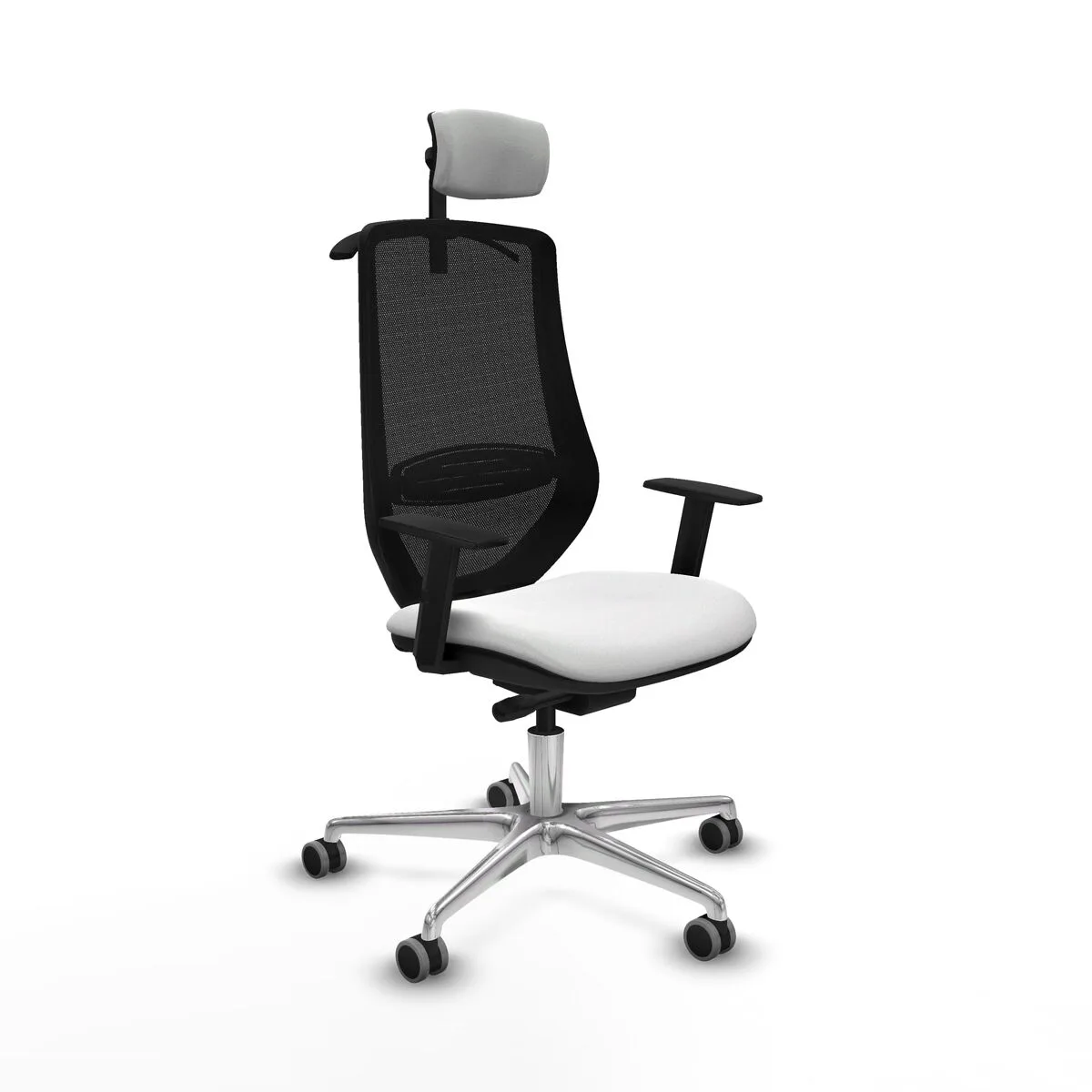 SILLA DE OFICINA PIQUERAS Y CRESPO D086G2H BLANCO