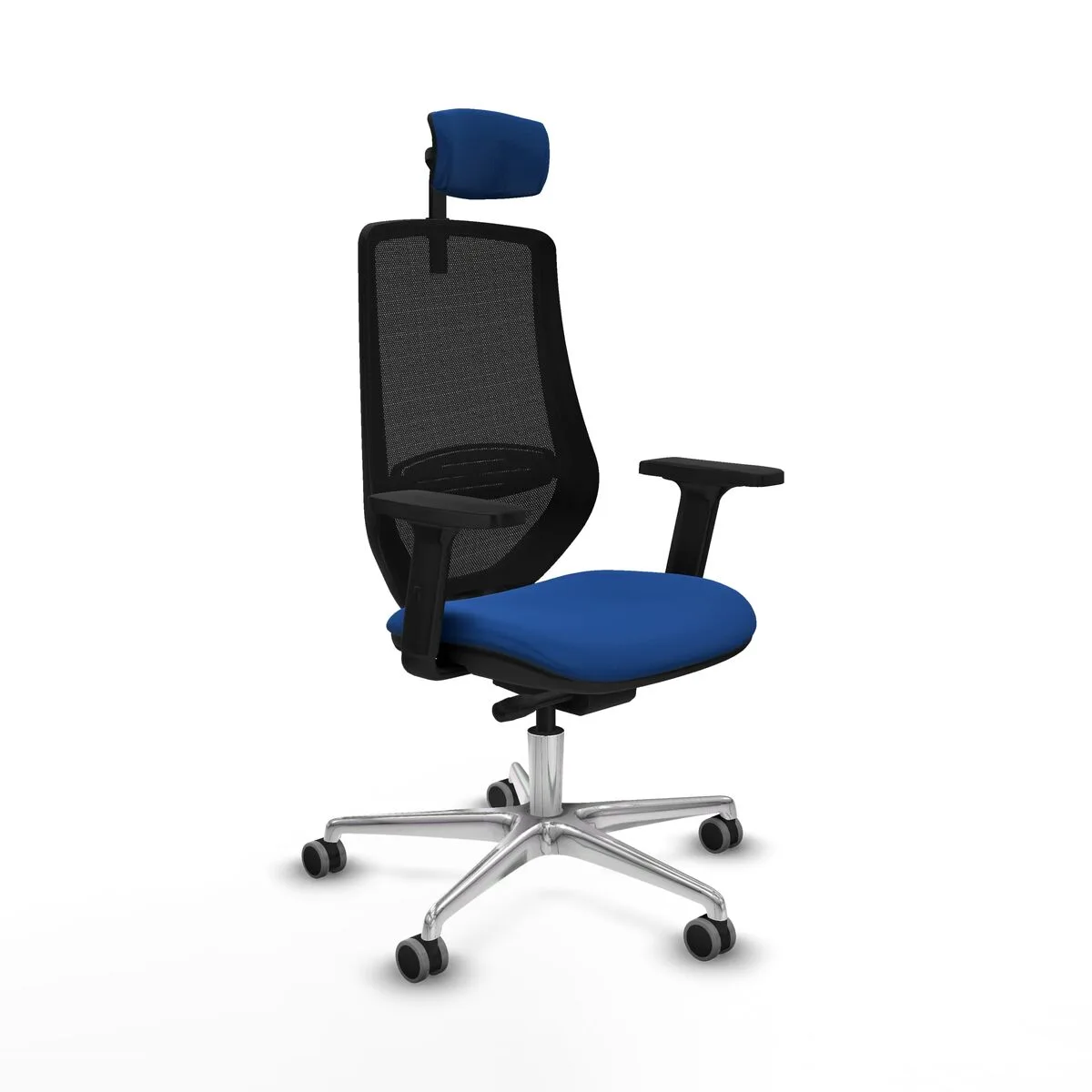 SILLA DE OFICINA PIQUERAS Y CRESPO D086G2W AZUL