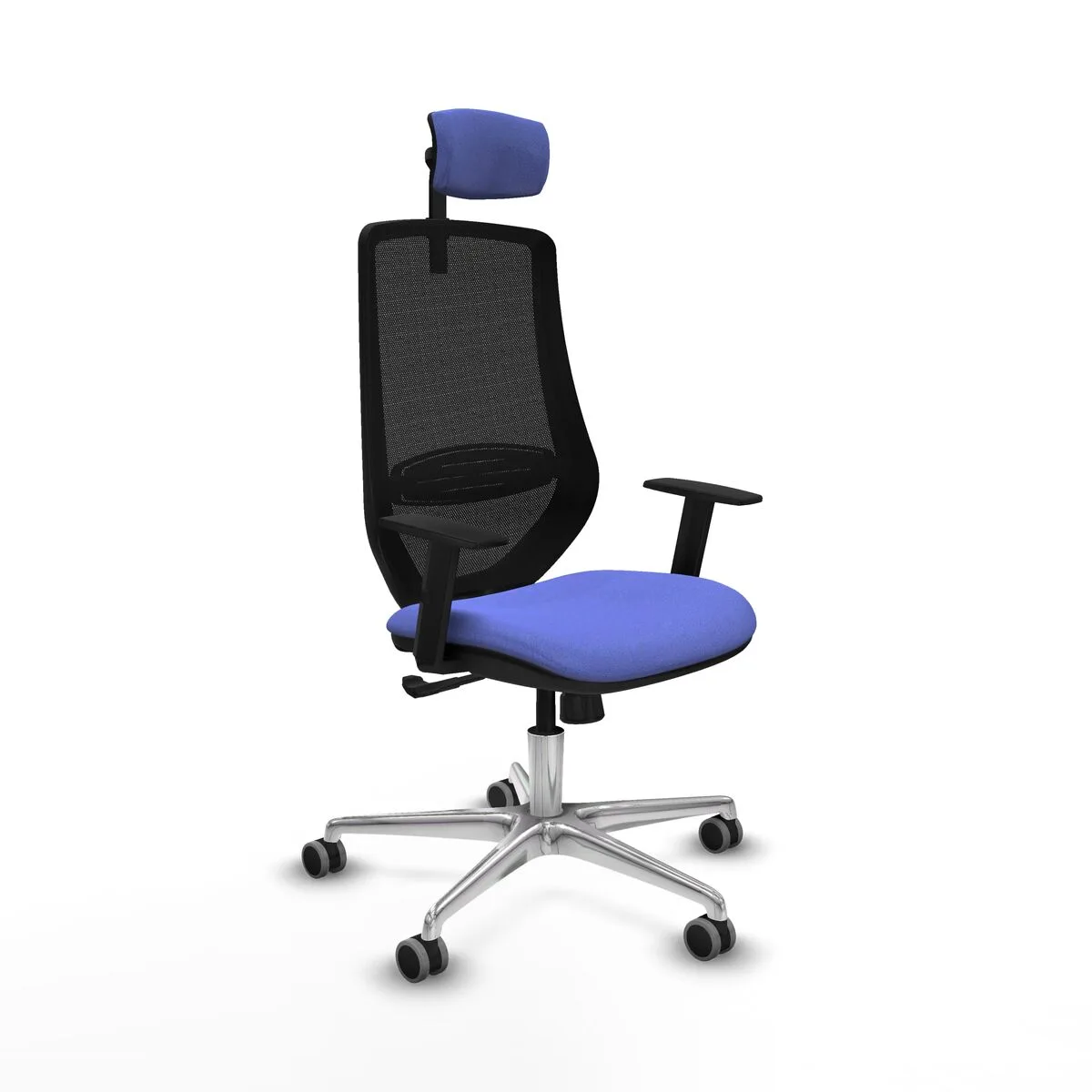 SILLA DE OFICINA PIQUERAS Y CRESPO D086G2W AZUL CLARO