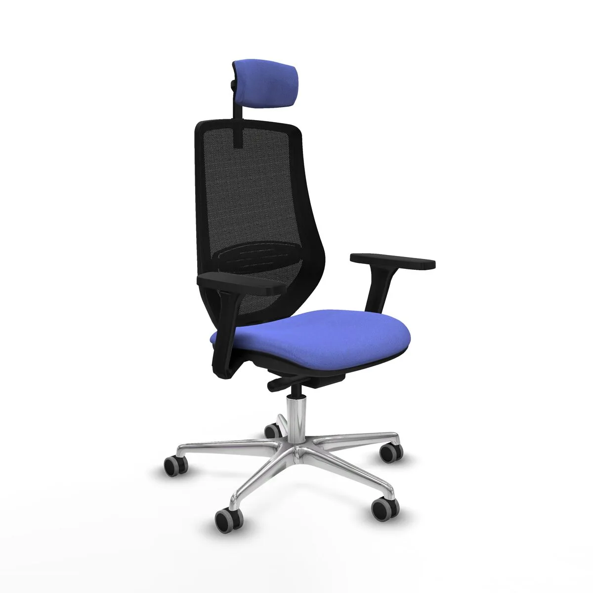 SILLA DE OFICINA PIQUERAS Y CRESPO D086G2W AZUL CLARO