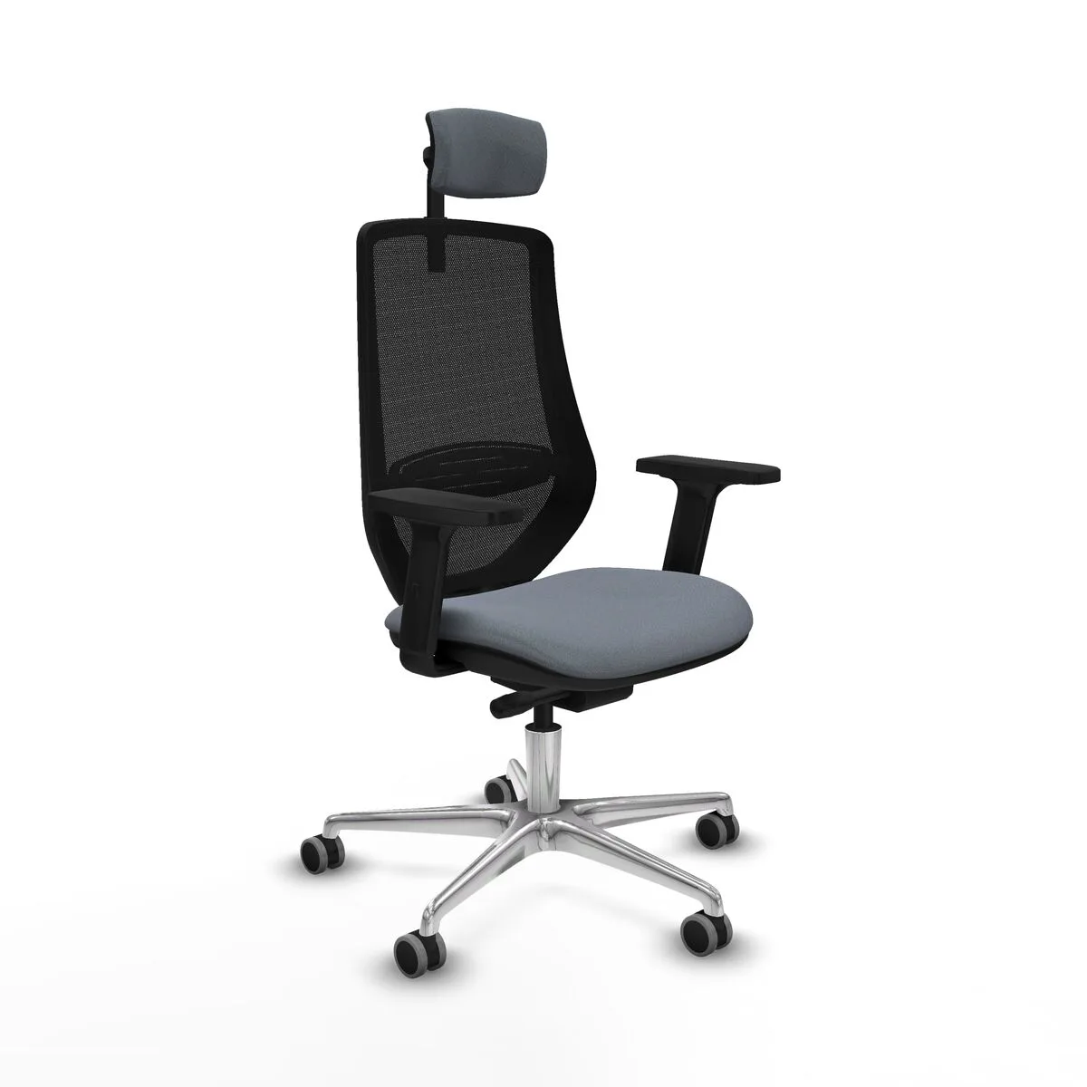 SILLA DE OFICINA PIQUERAS Y CRESPO D086G2W GRIS