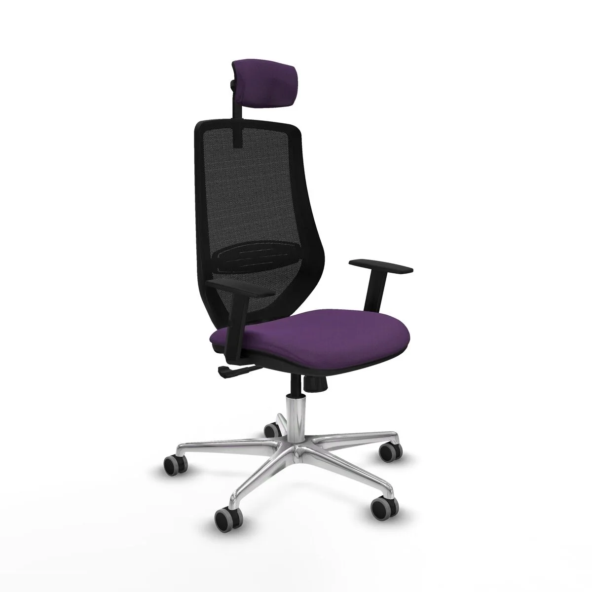SILLA DE OFICINA PIQUERAS Y CRESPO D086G2W MORADO
