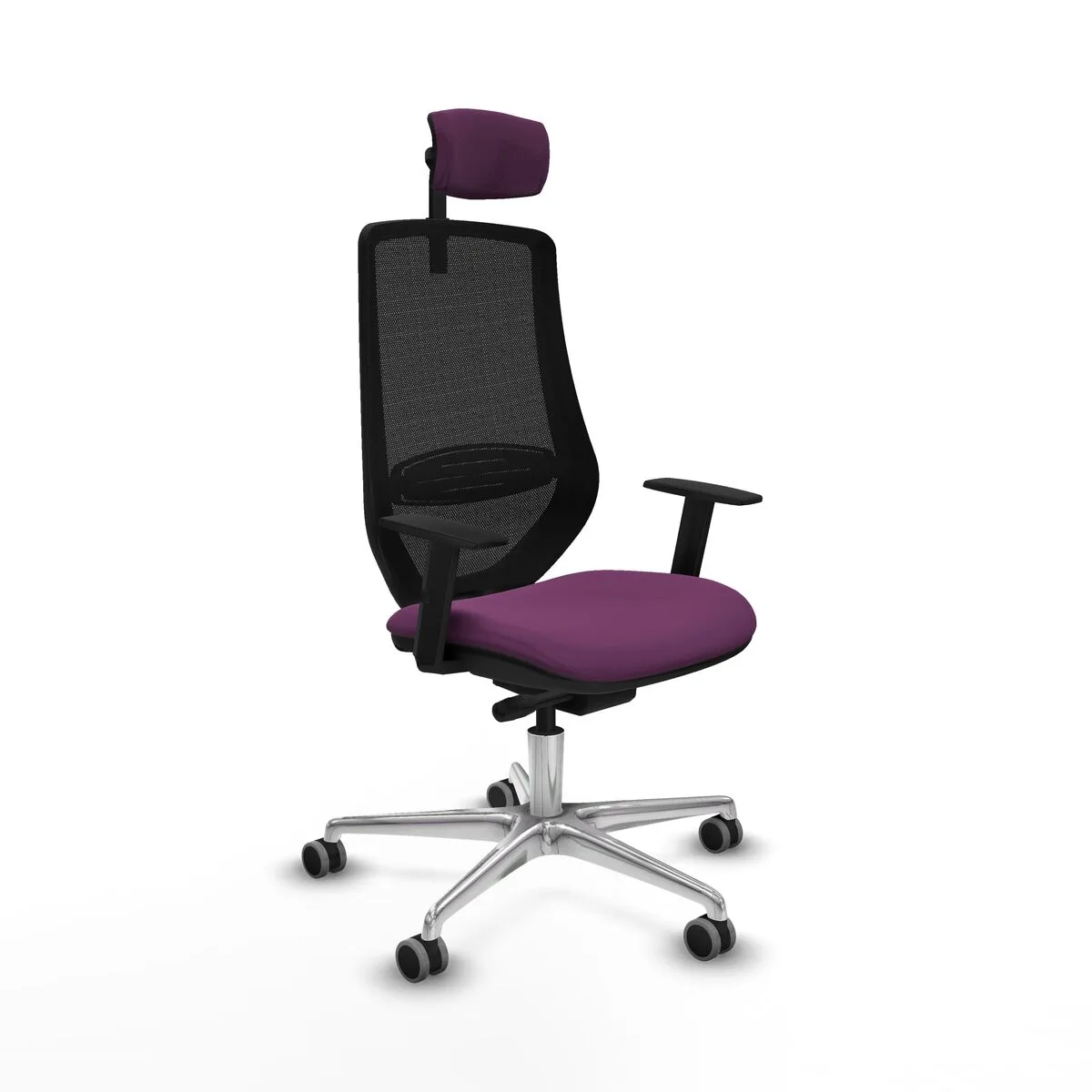 SILLA DE OFICINA PIQUERAS Y CRESPO D086G2W MORADO