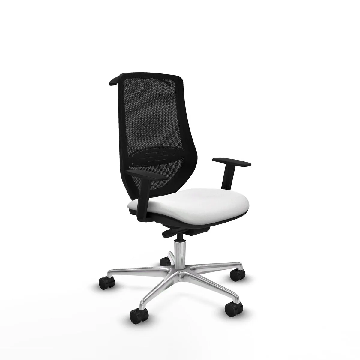 SILLA DE OFICINA PIQUERAS Y CRESPO D086N0H BLANCO