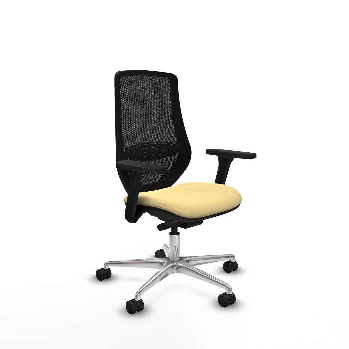 SILLA DE OFICINA PIQUERAS Y CRESPO D086N0W CREMA