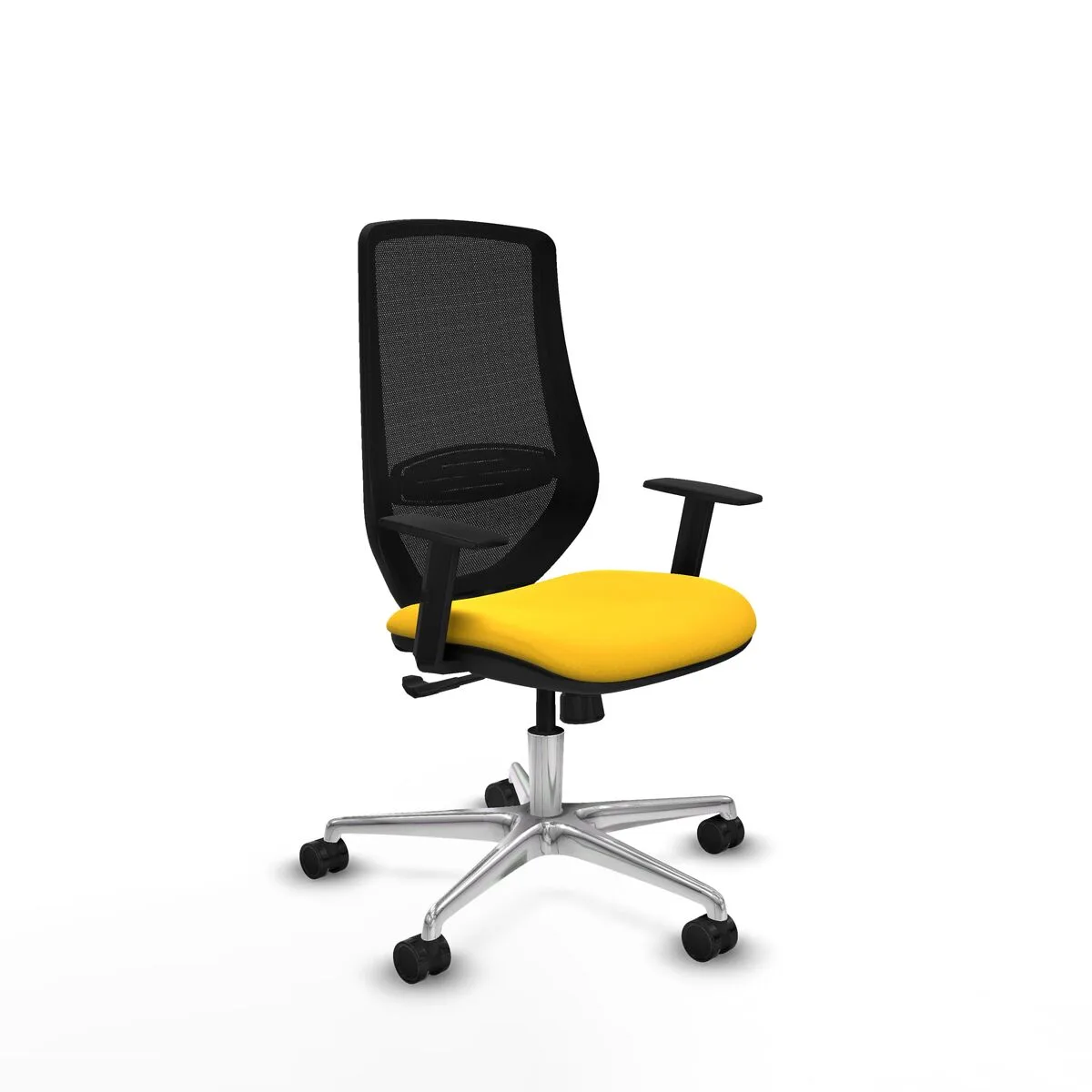 SILLA DE OFICINA PIQUERAS Y CRESPO D086N0W AMARILLO