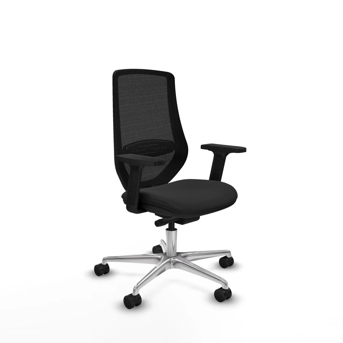 SILLA DE OFICINA PIQUERAS Y CRESPO D086N0W NEGRO