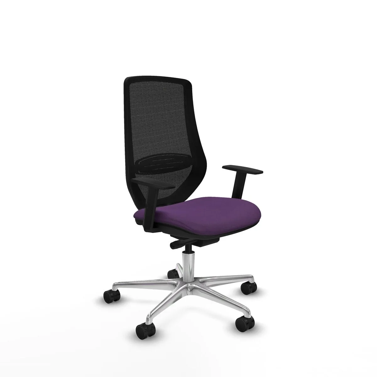 SILLA DE OFICINA PIQUERAS Y CRESPO D086N0W MORADO