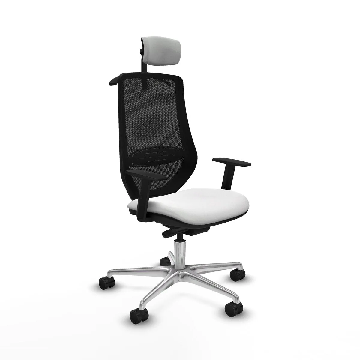 SILLA DE OFICINA PIQUERAS Y CRESPO D086N2H BLANCO