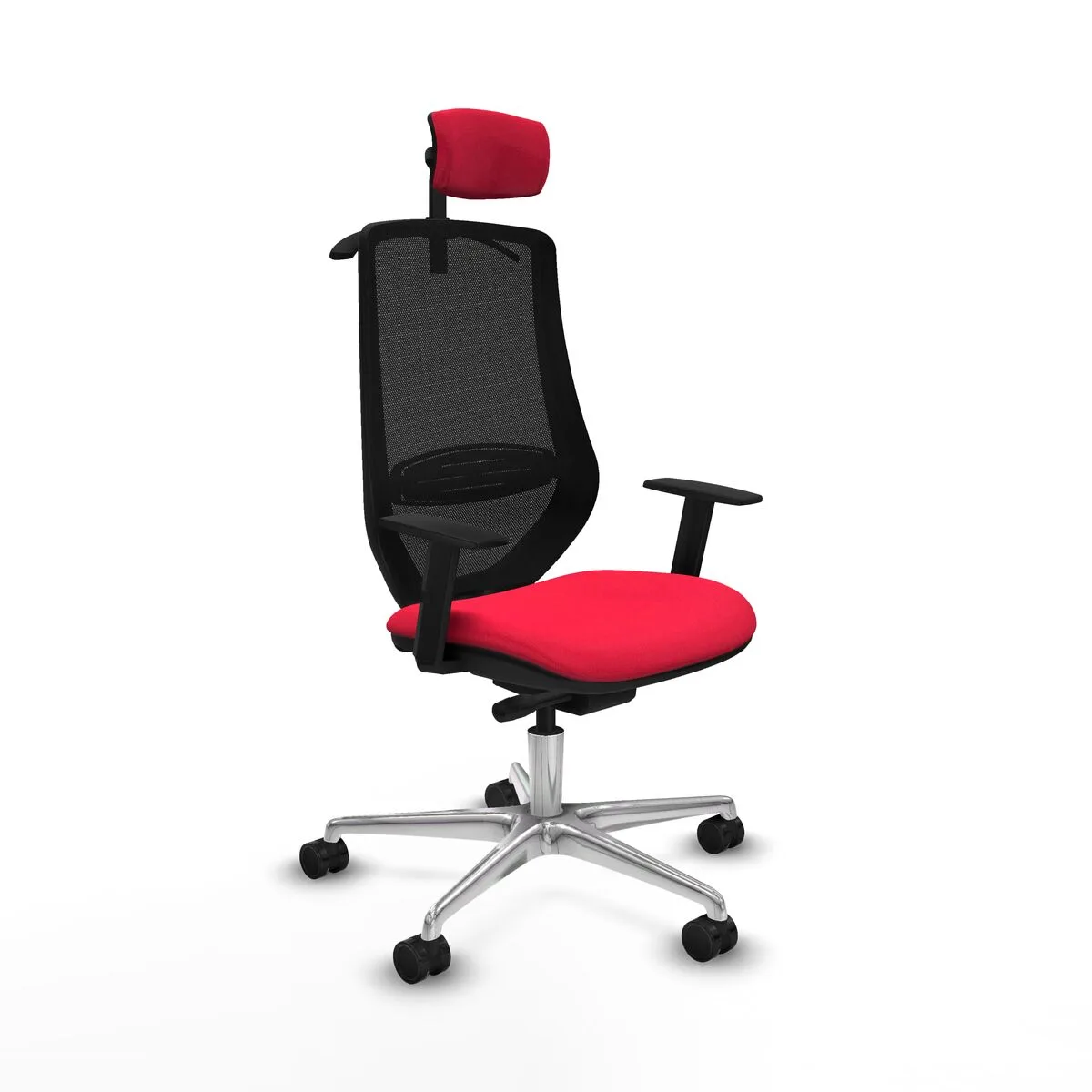 SILLA DE OFICINA PIQUERAS Y CRESPO D086N2H ROJO