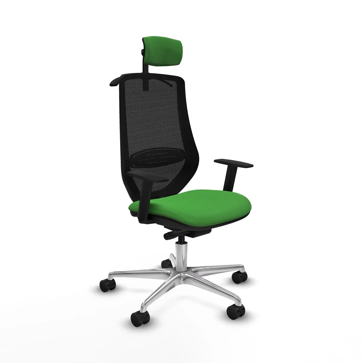 SILLA DE OFICINA PIQUERAS Y CRESPO D086N2H VERDE
