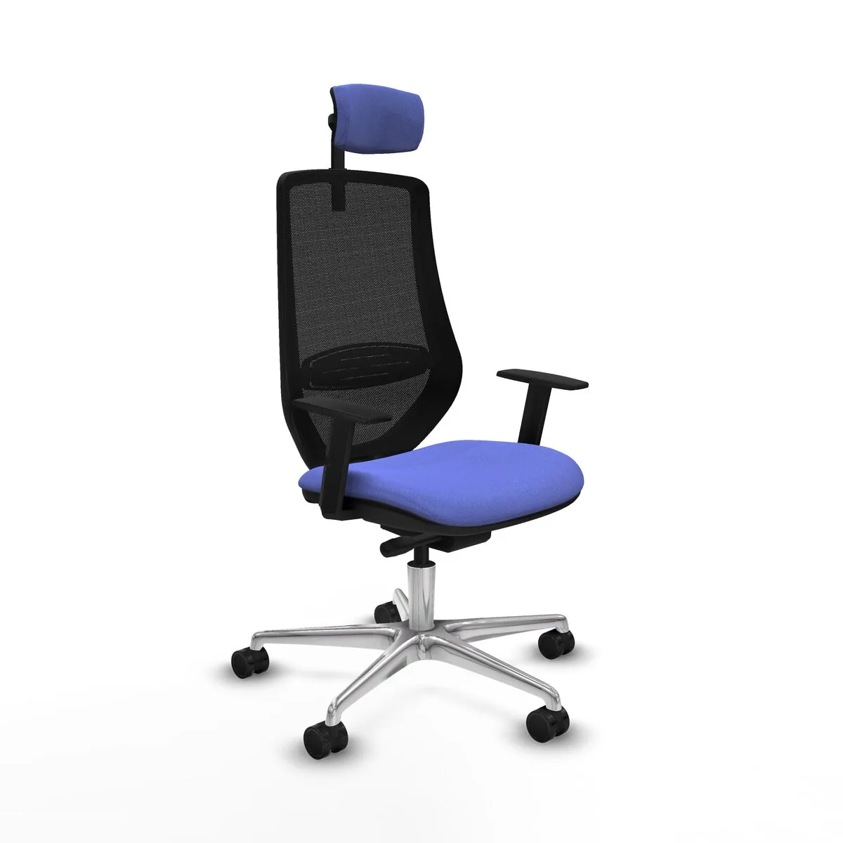 SILLA DE OFICINA PIQUERAS Y CRESPO D086N2W AZUL CLARO