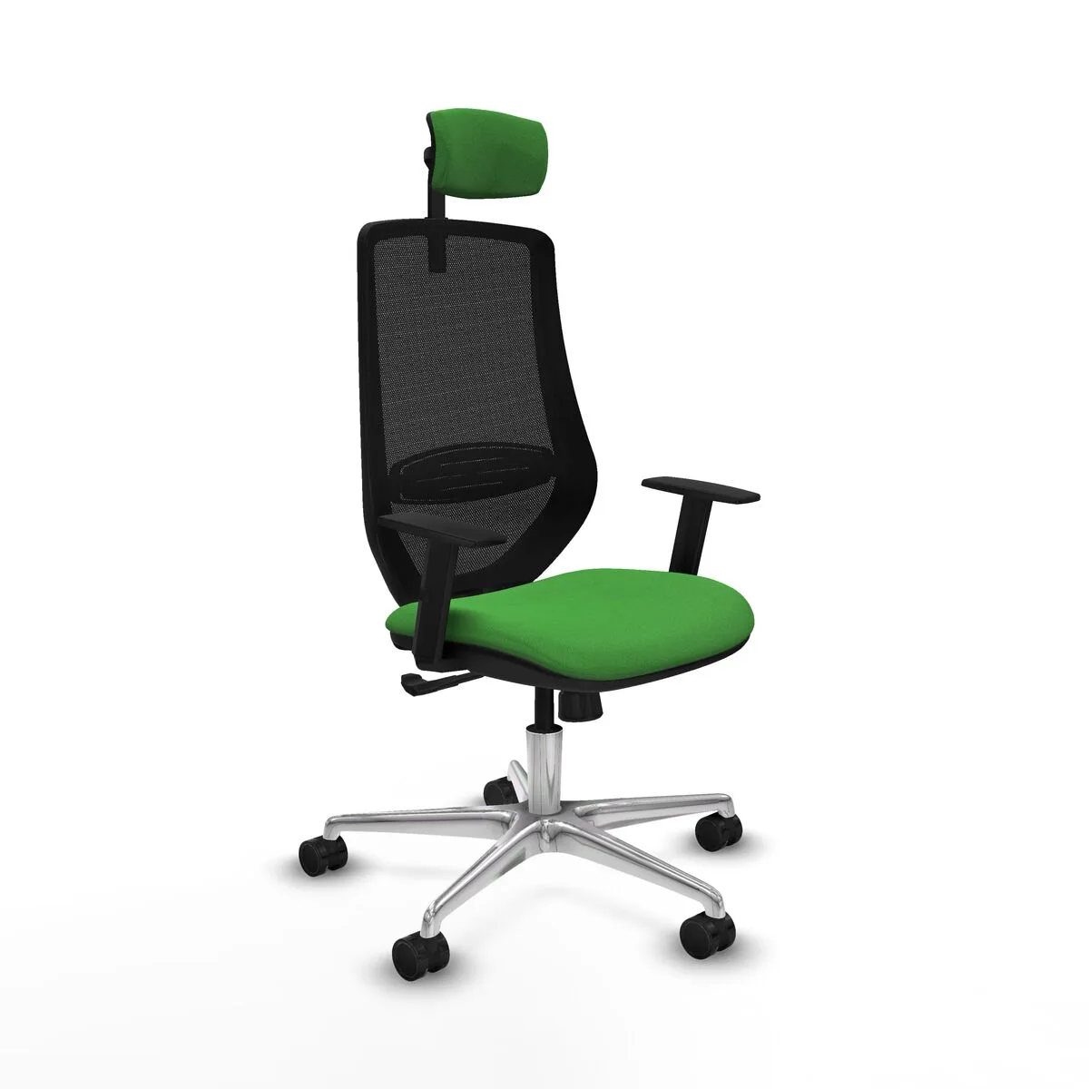 SILLA DE OFICINA PIQUERAS Y CRESPO D086N2W VERDE