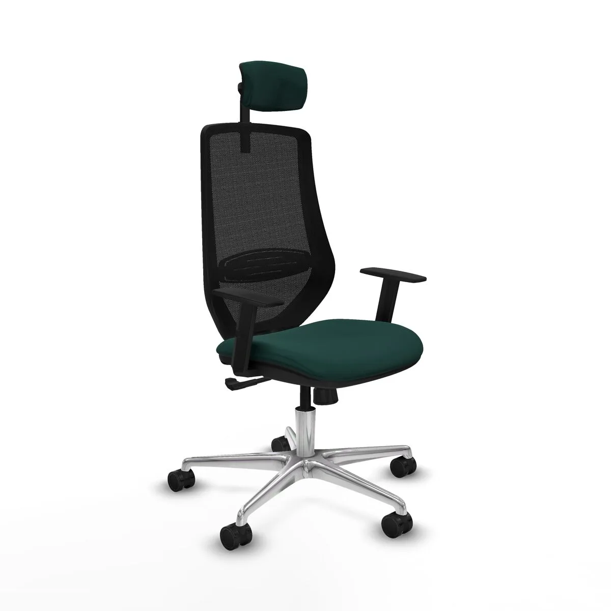 SILLA DE OFICINA PIQUERAS Y CRESPO D086N2W VERDE