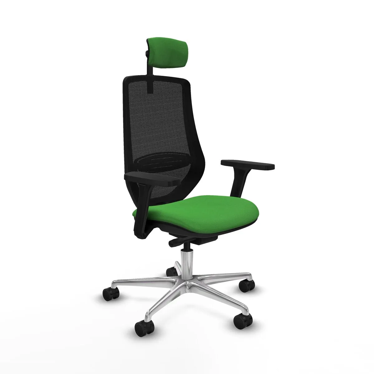 SILLA DE OFICINA PIQUERAS Y CRESPO D086N2W VERDE