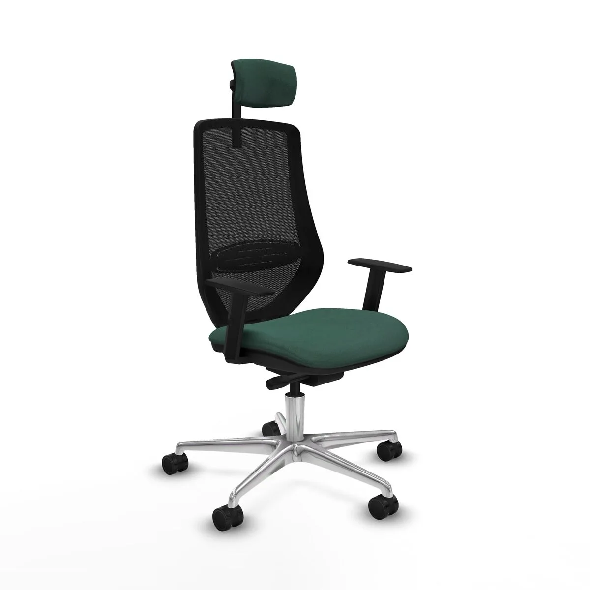 SILLA DE OFICINA PIQUERAS Y CRESPO D086N2W VERDE
