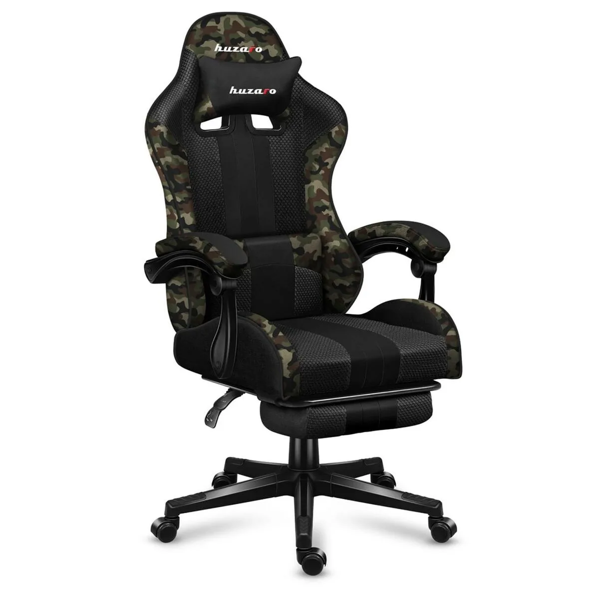 SILLA GAMING HUZARO HZ-FORCE 4.7 CAMO NEGRO