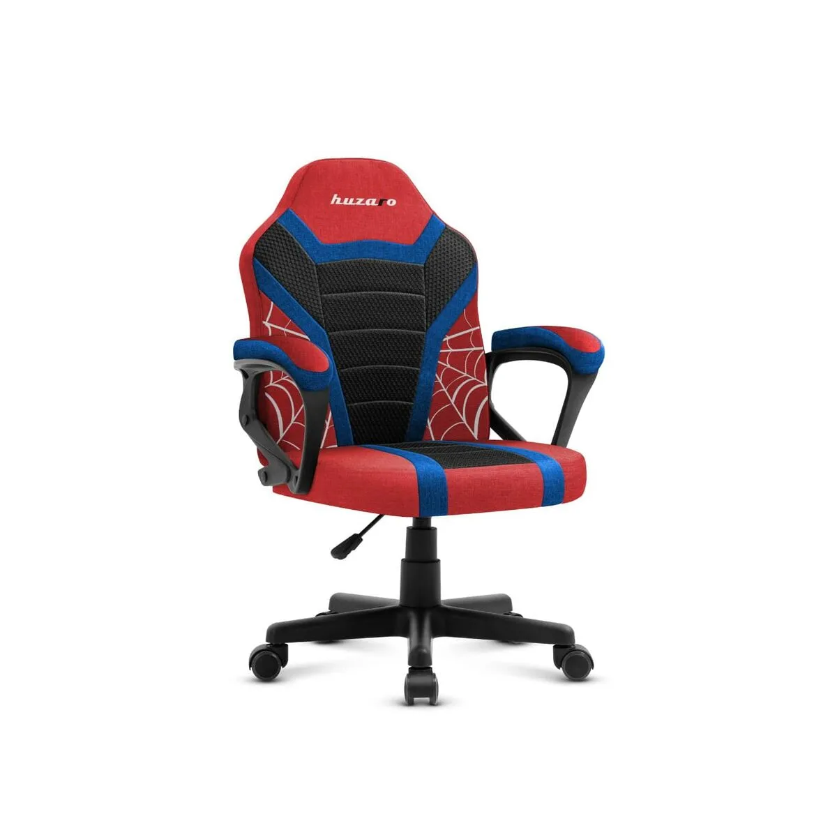 SILLA GAMING HUZARO HZ-RANGER 1.0 SPIDER AZUL NEGRO ROJO
