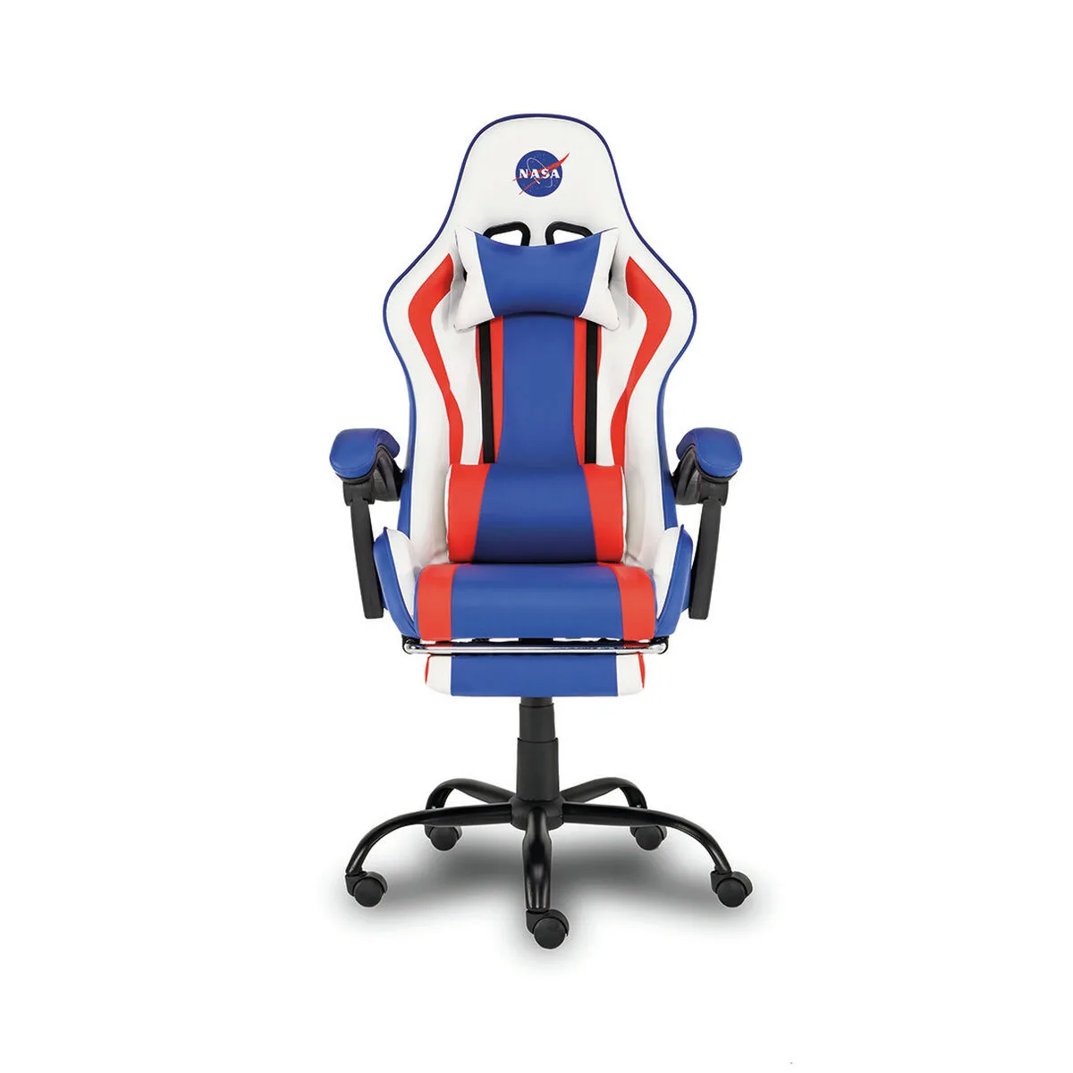 SILLA GAMING NASA DI013-WBR NEGRO
