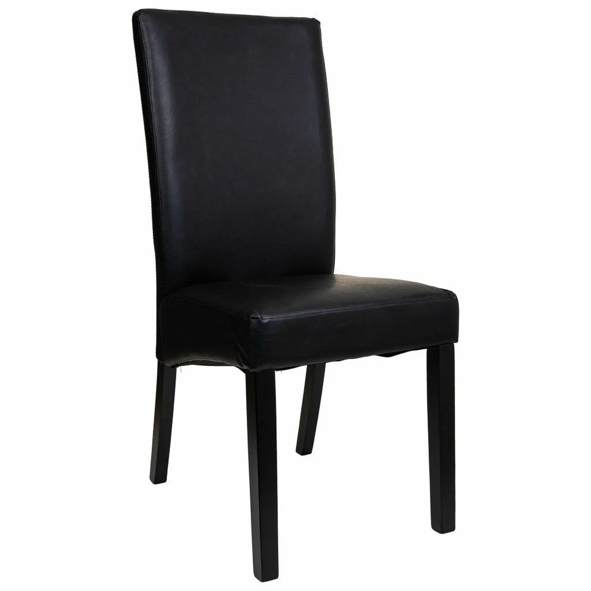 SILLA DE COMEDOR ALEXANDRA HOUSE LIVING NEGRO 48 X 102 X 49 CM