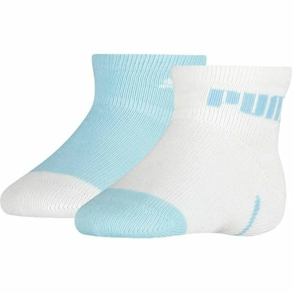 CALCETINES DEPORTIVOS PUMA MINI CATS X2 AZUL CLARO UNISEX