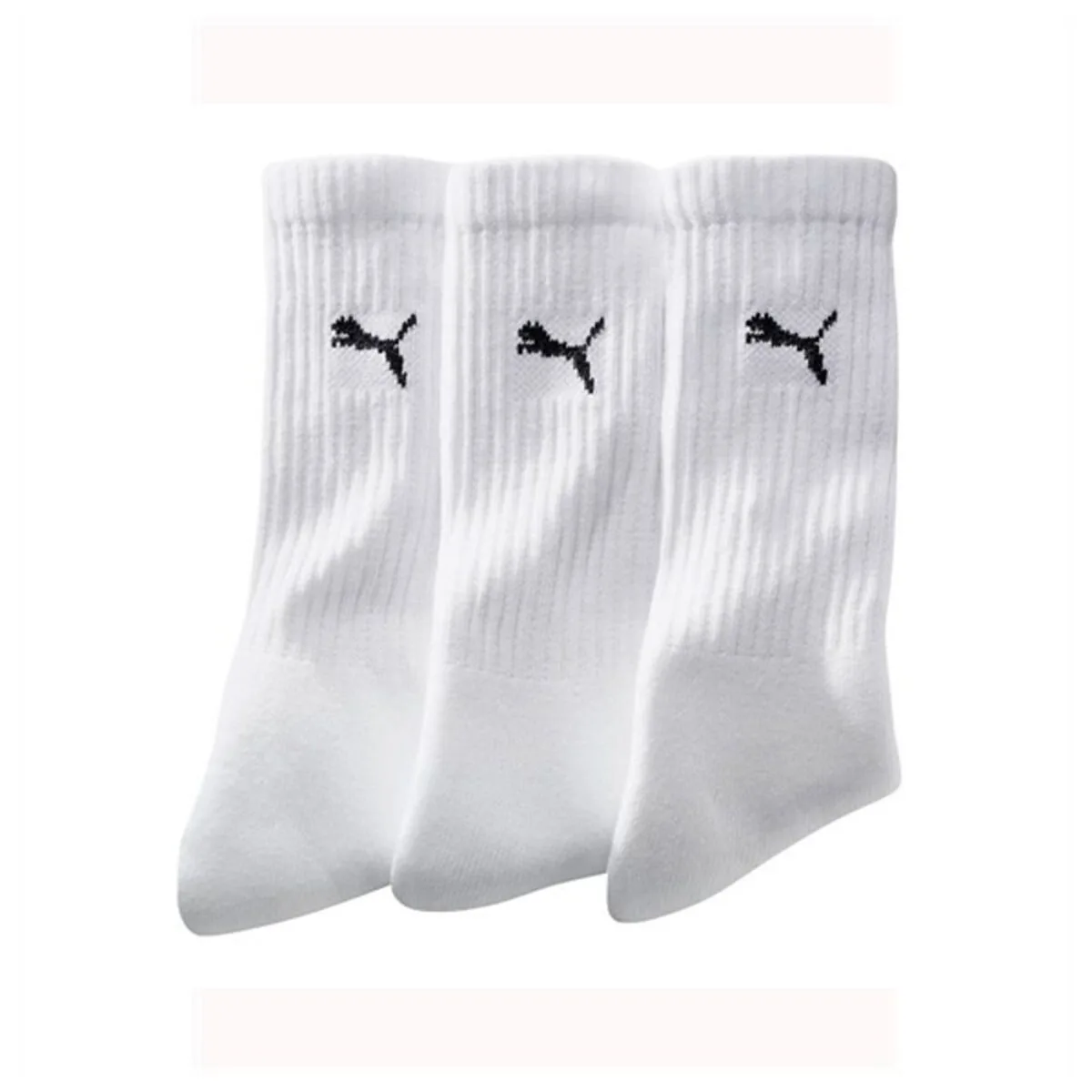 CALCETINES DEPORTIVOS PUMA SPORT (3 PARES) BLANCO
