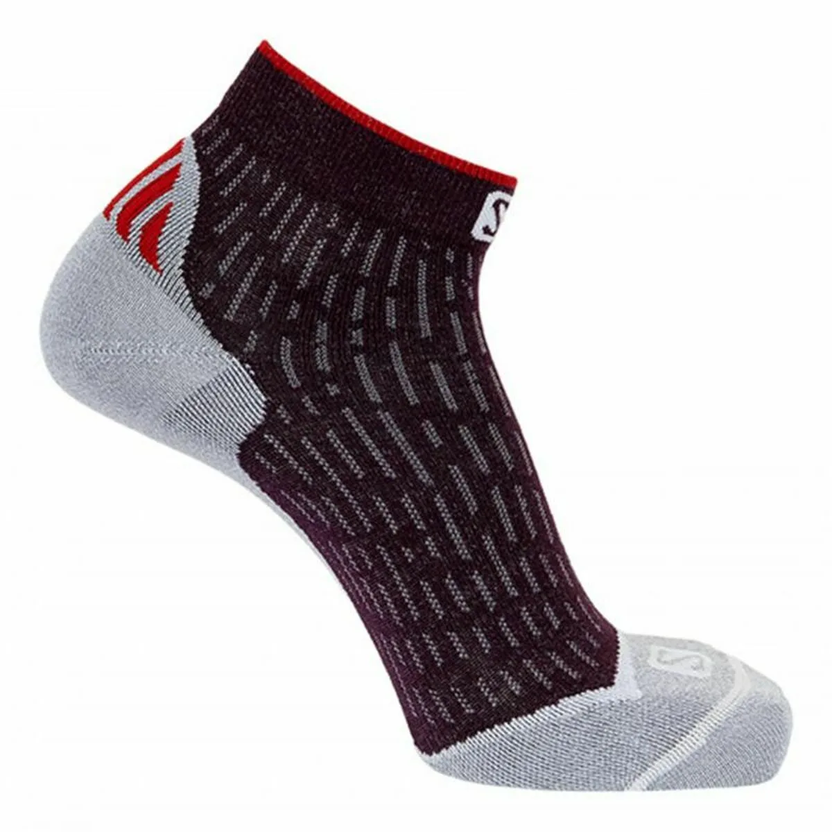 CALCETINES DEPORTIVOS SALOMON ULTRA ANKLE MAVERICK GRIS