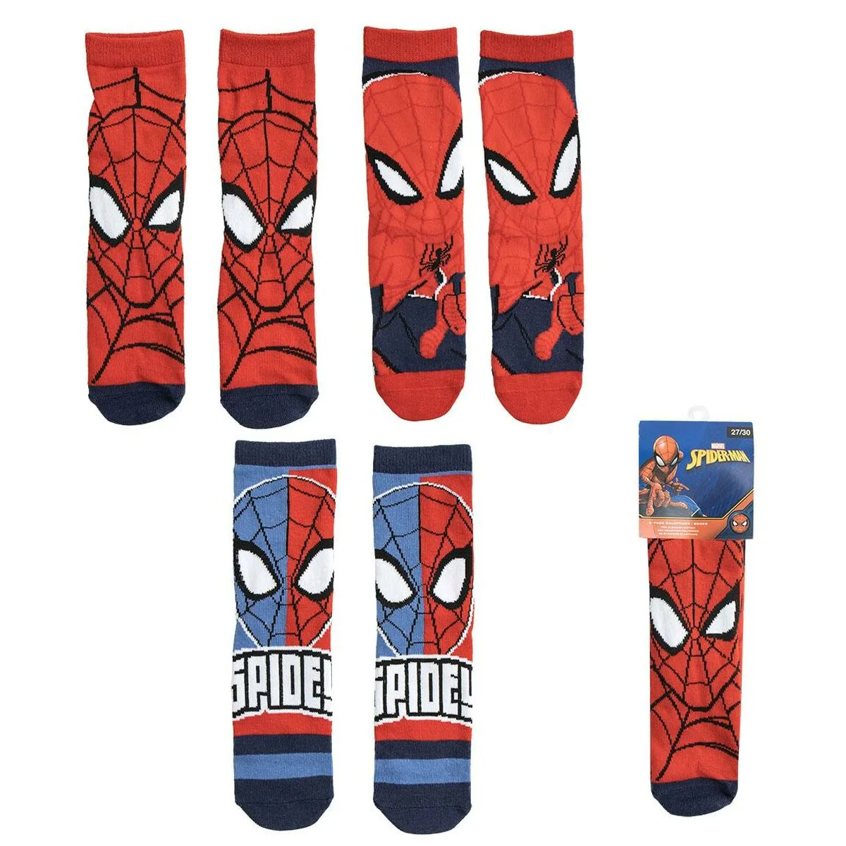 CALCETINES SPIDER-MAN 3 PARES