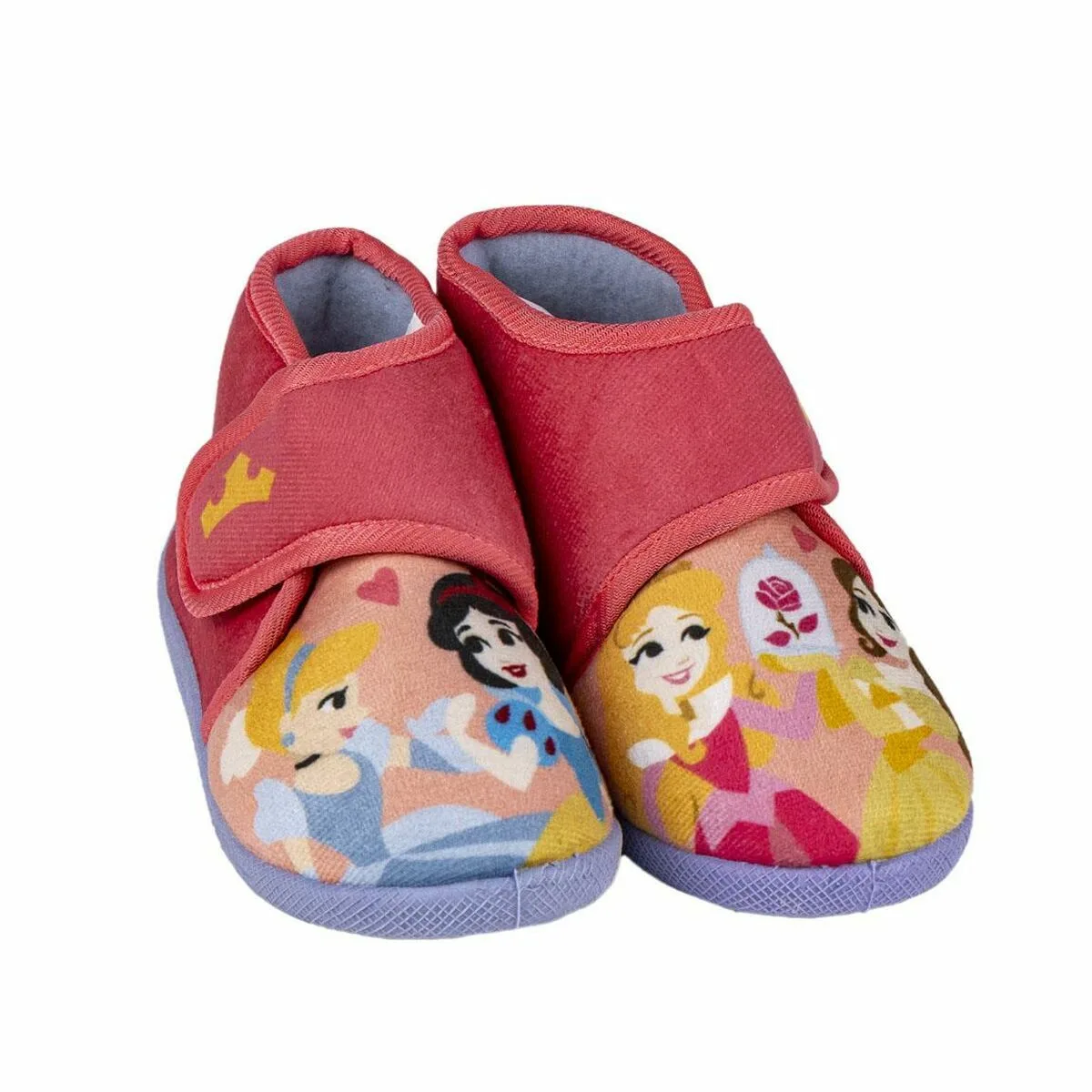 ZAPATILLAS DE ESTAR POR CASA DISNEY PRINCESS ROSA