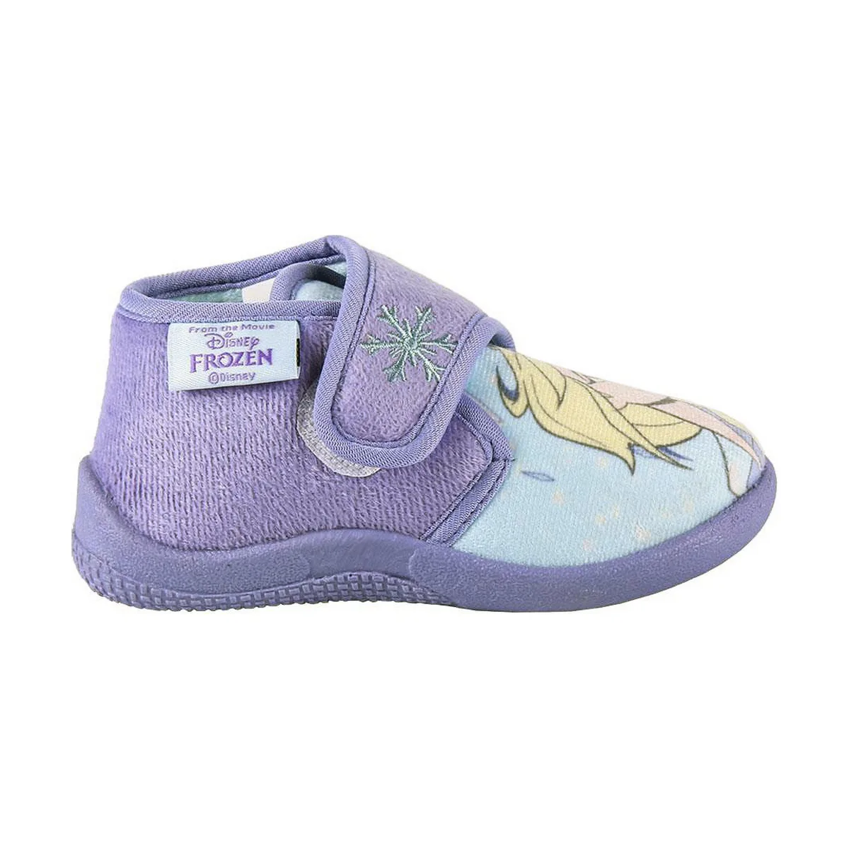 ZAPATILLAS DE ESTAR POR CASA FROZEN LILA 23