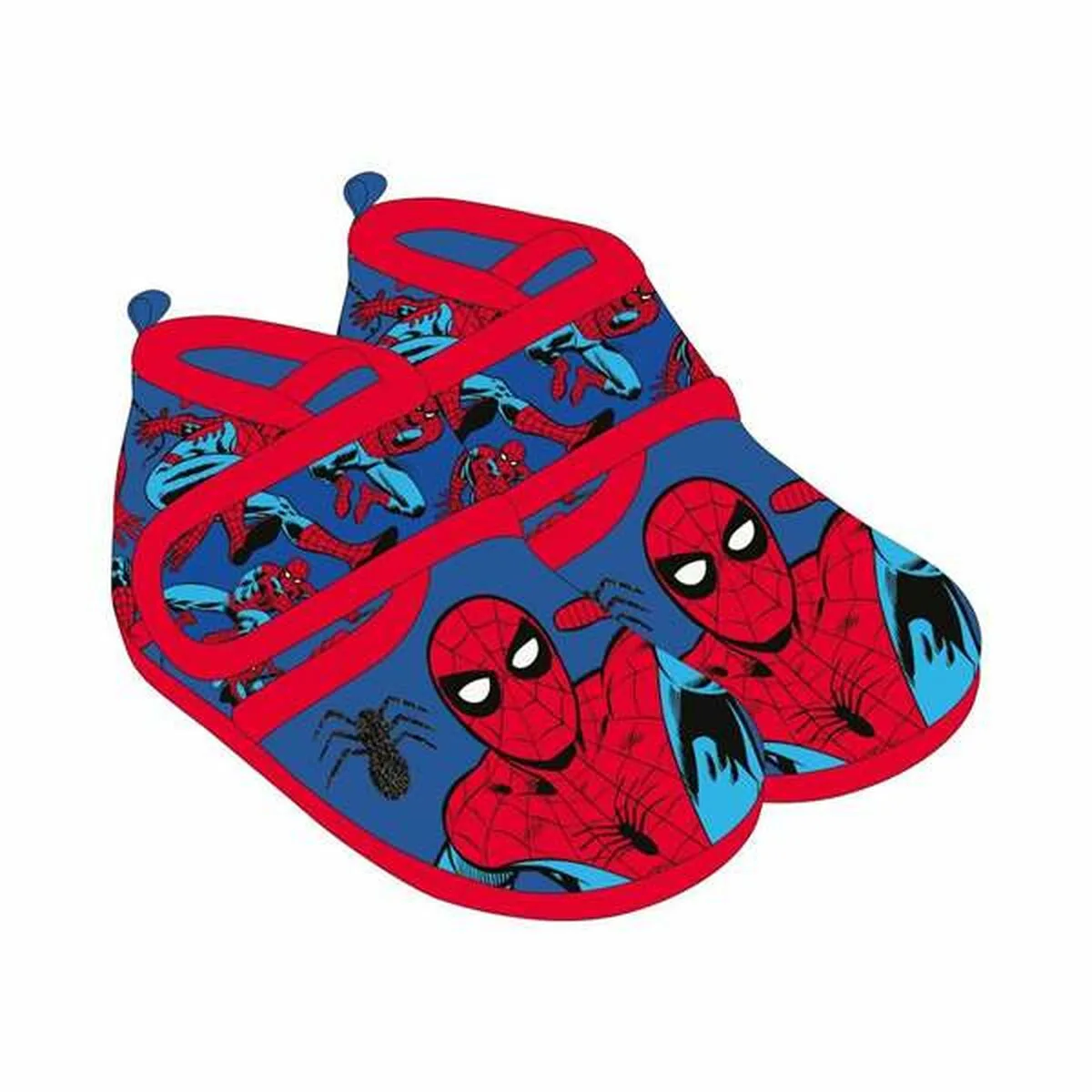ZAPATILLAS DE ESTAR POR CASA SPIDER-MAN AZUL OSCURO