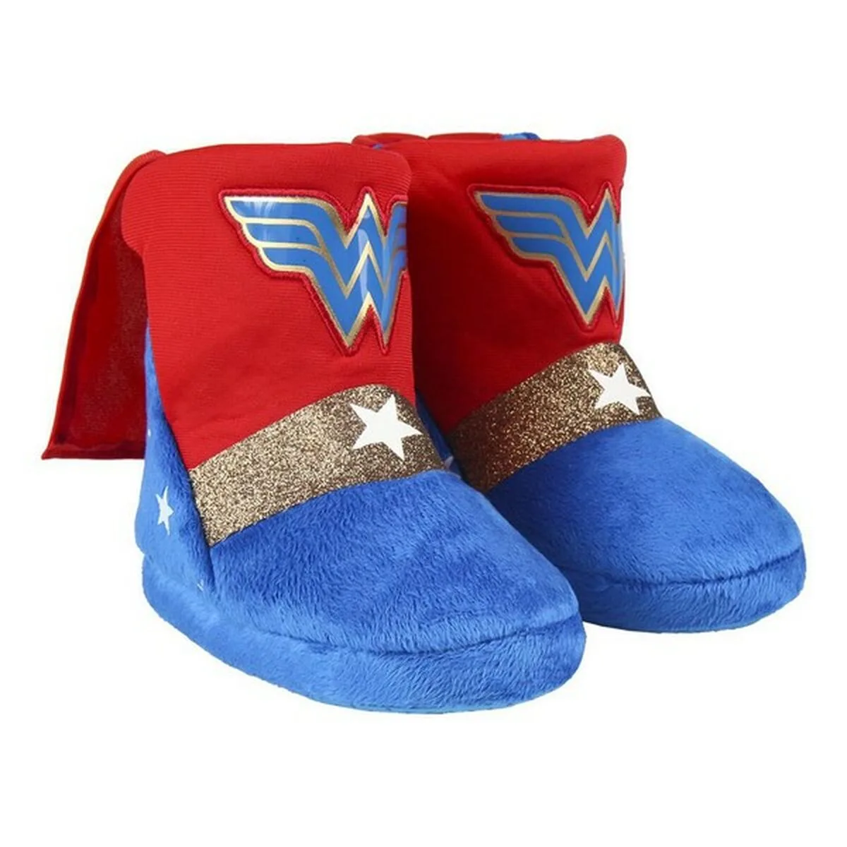 ZAPATILLAS DE ESTAR POR CASA WONDER WOMAN ROJO