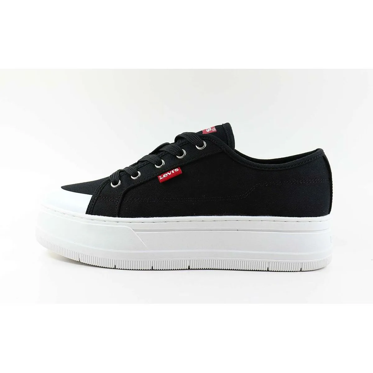 ZAPATILLAS CASUAL MUJER LEVI'S MAUI LIGHT VTAM0031T 0003 NEGRO