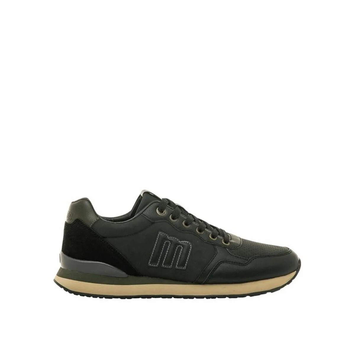 ZAPATILLAS CASUAL HOMBRE MUSTANG PORLAND NEGRO