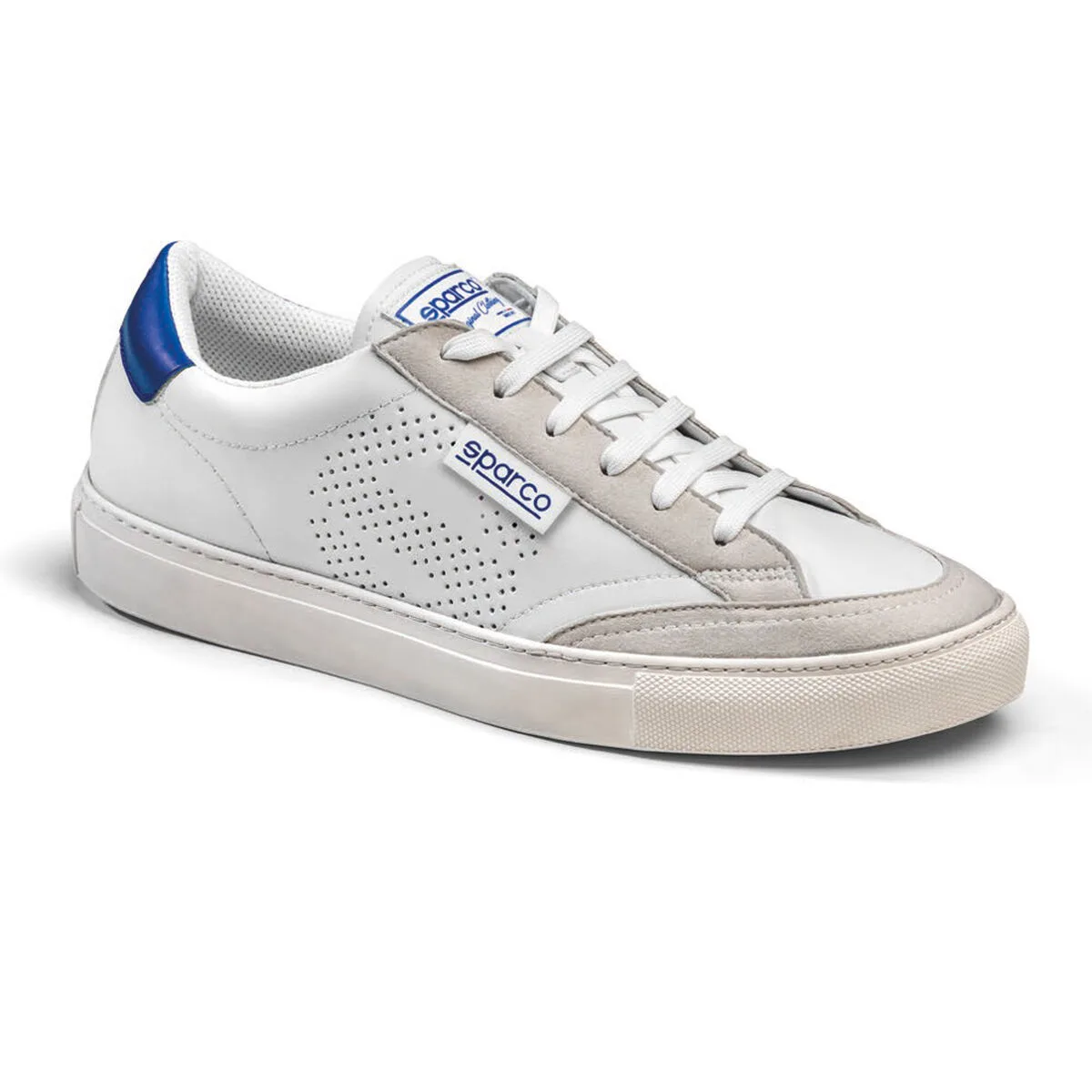 ZAPATILLAS CASUAL HOMBRE SPARCO S-TIME AZUL BLANCO