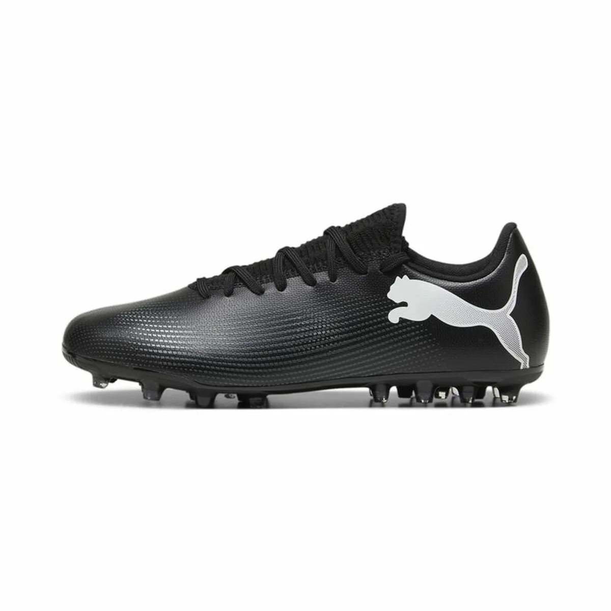 BOTAS DE FÚTBOL PARA ADULTOS PUMA FUTURE 7 MATCH MG BLANCO NEGRO