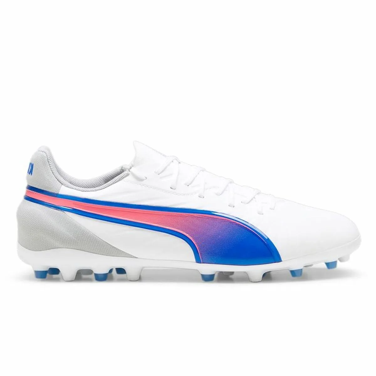 BOTAS DE FÚTBOL PARA ADULTOS PUMA KING MATCH MG BLANCO