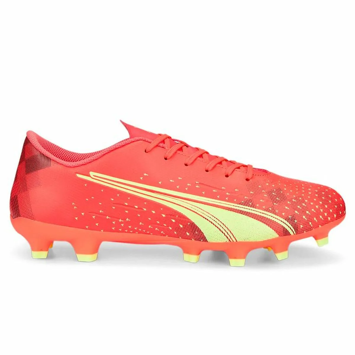 BOTAS DE FÚTBOL PARA ADULTOS PUMA ULTRA 5 PLAY MG NARANJA
