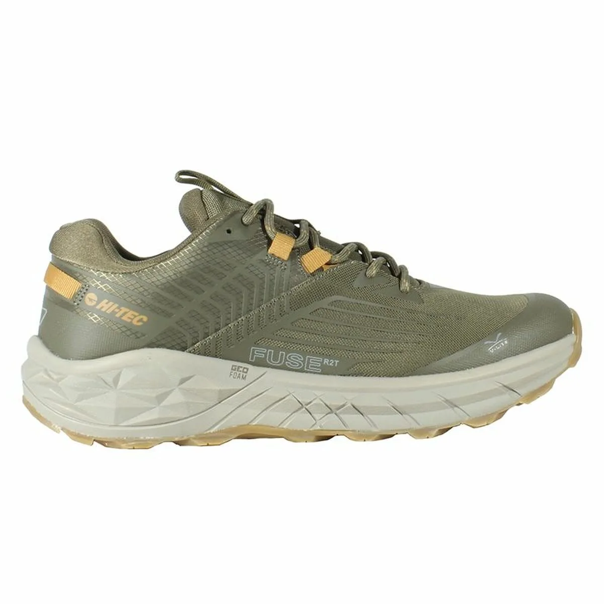 ZAPATILLAS DE HOMBRE PARA CAMINAR HI-TEC FUSE TRAIL LOW OLIVA