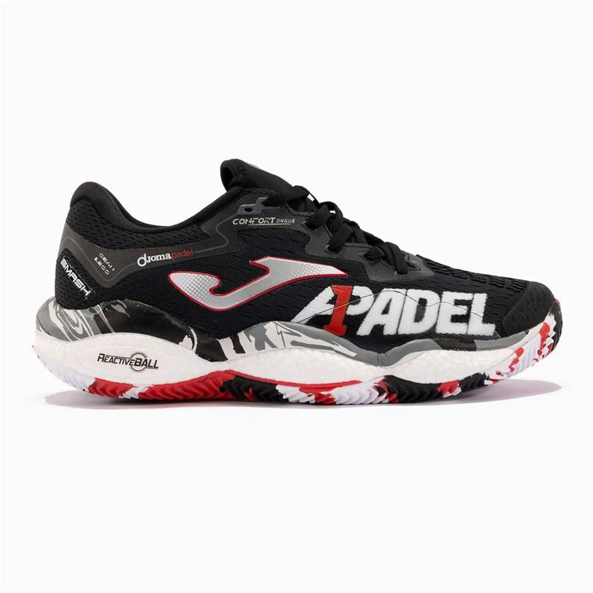 ZAPATILLAS DE PADEL PARA ADULTOS JOMA SPORT SMASH NEGRO